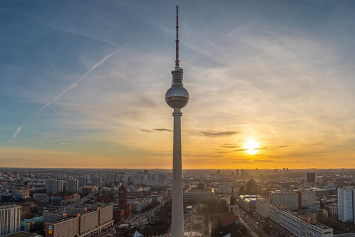 Tour de Télévision à Berlin