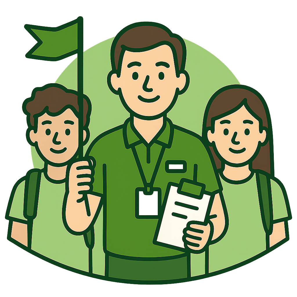 Picto séjour linguistique accompagné